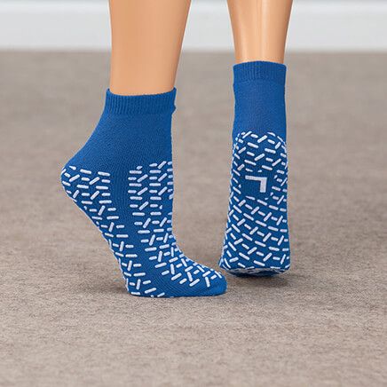 Color Tread Safety Socks, 3 Pairs by Silver Steps™-376863