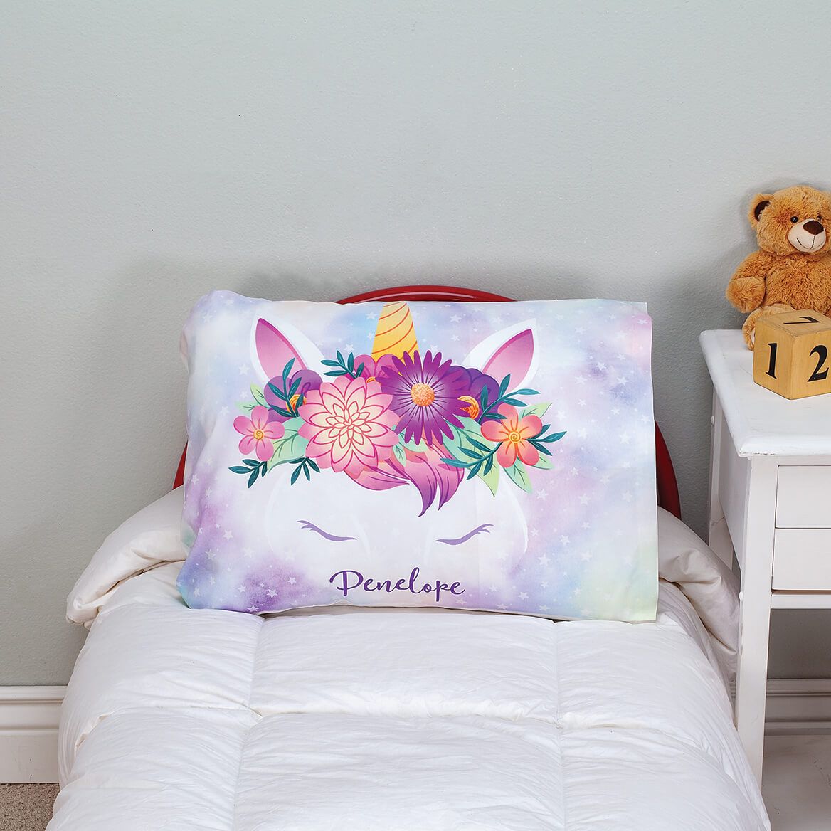 Personalized Unicorn Pillowcase + '-' + 376918