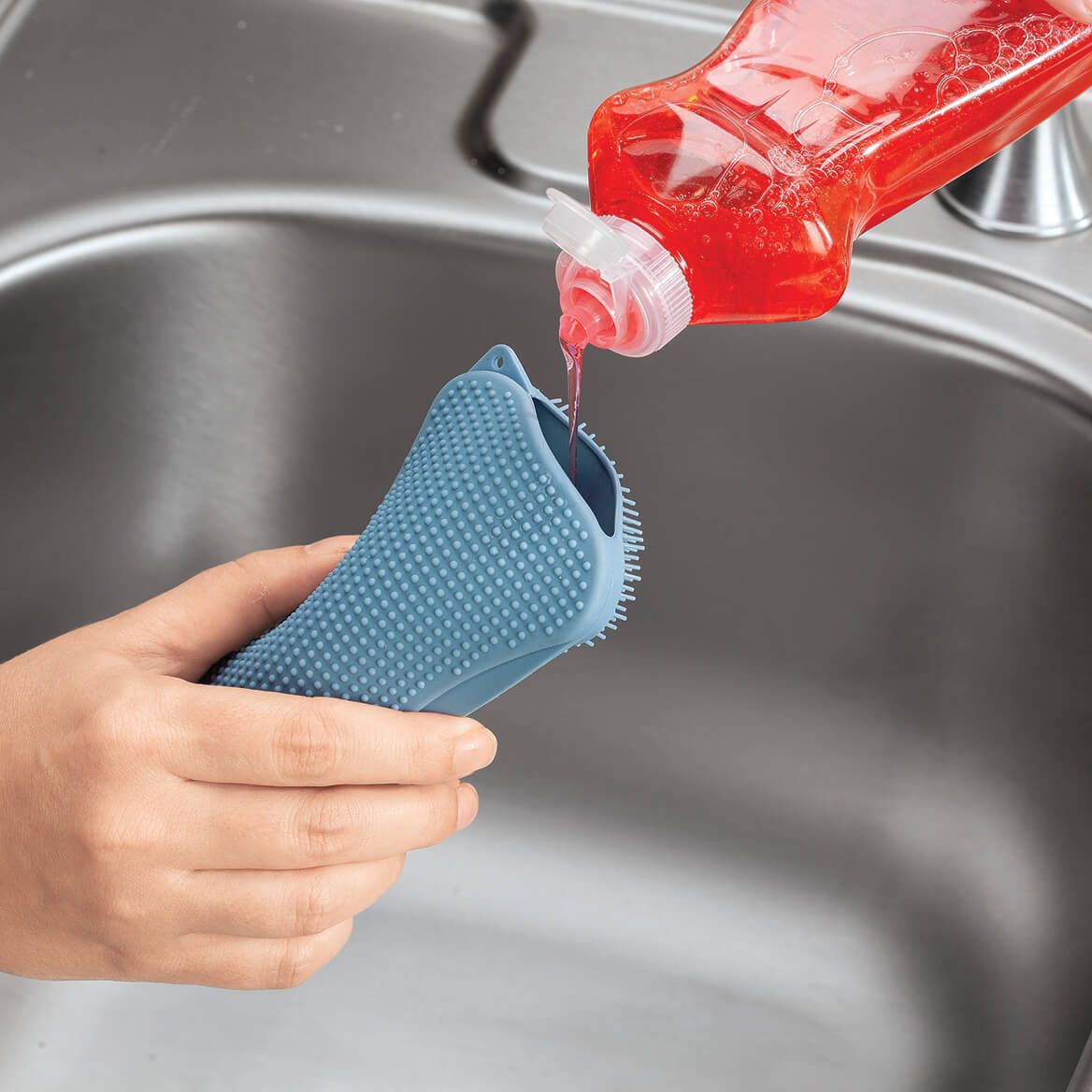 3-In-1 Sponge Scraper by Chef's Pride™ + '-' + 376977