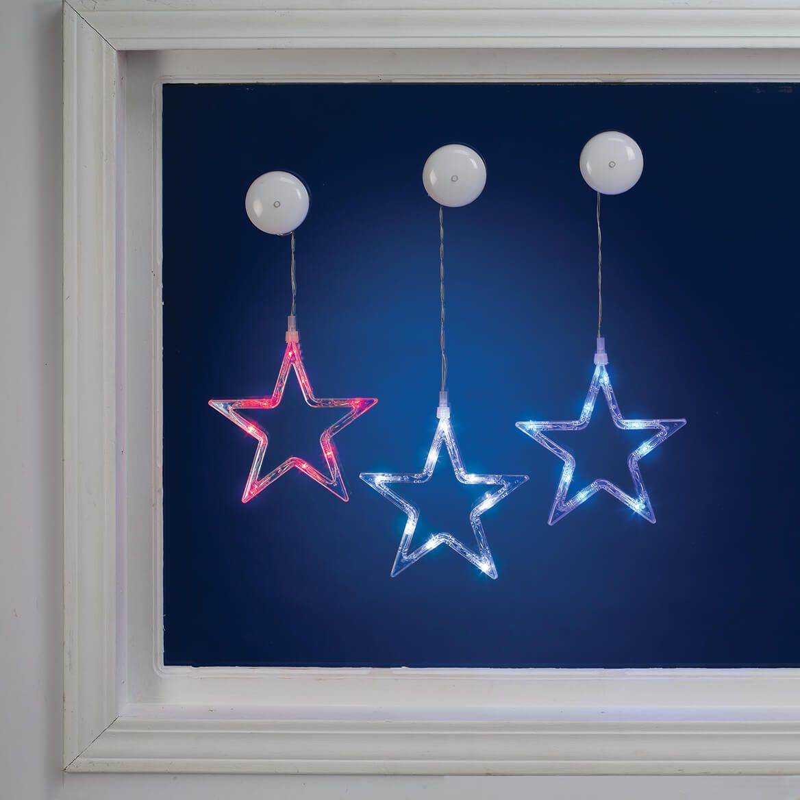 Patriotic Suction Cup Lights by Holiday Peak™ + '-' + 377012