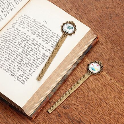 Bird and Butterfly Bookmarks, Set of 2-377036