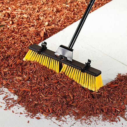 Deluxe Push Broom by LivingSURE™-377089