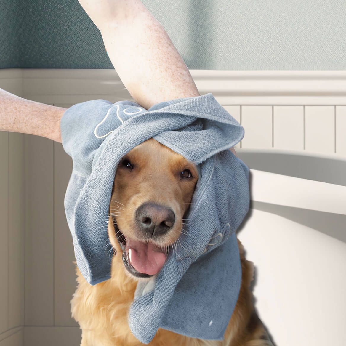 Flufftastic Pet Towel + '-' + 377463