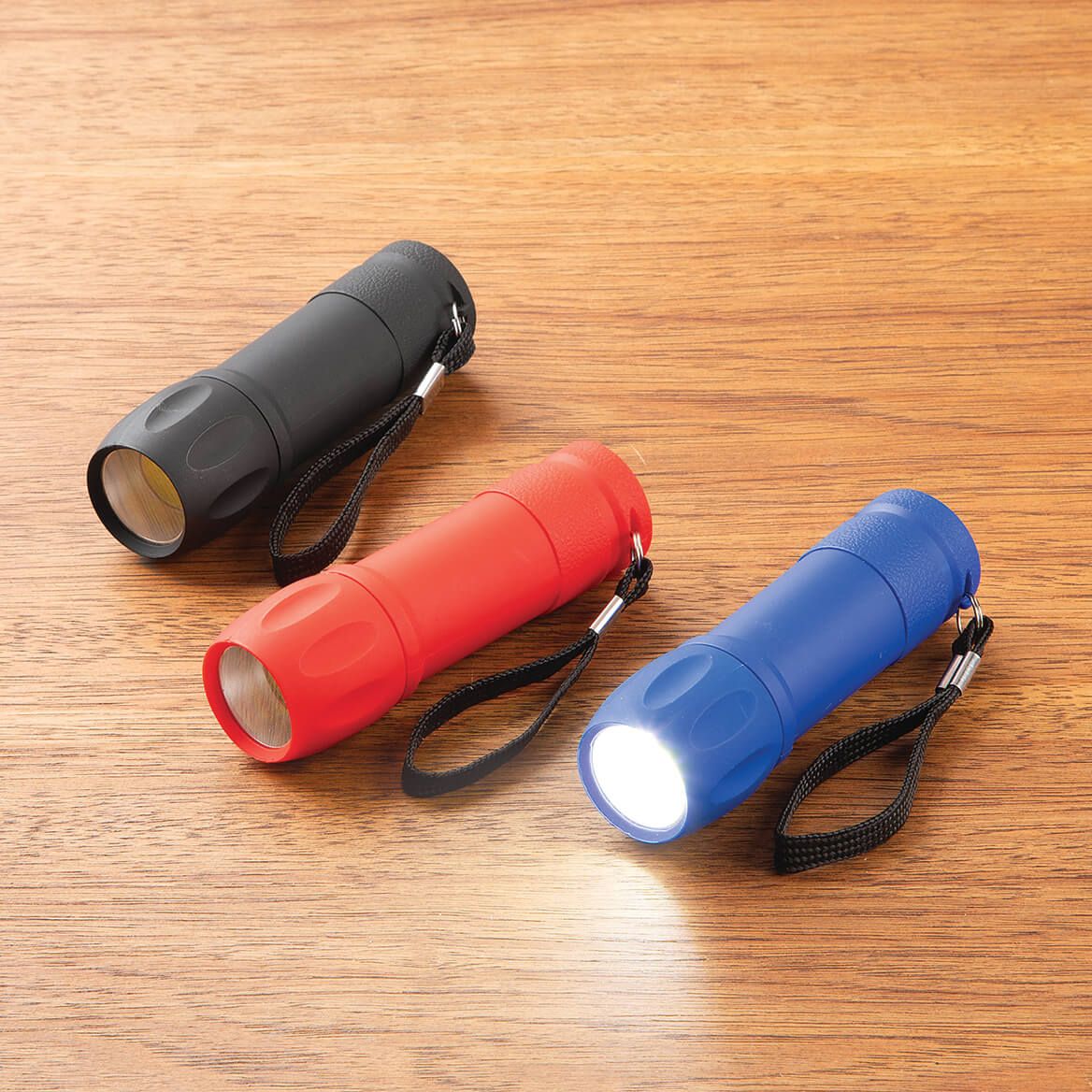 3-Way COB Flashlights, Set of 3 + '-' + 377606