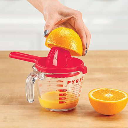 True Living Citrus Juicer and Strainer-377635