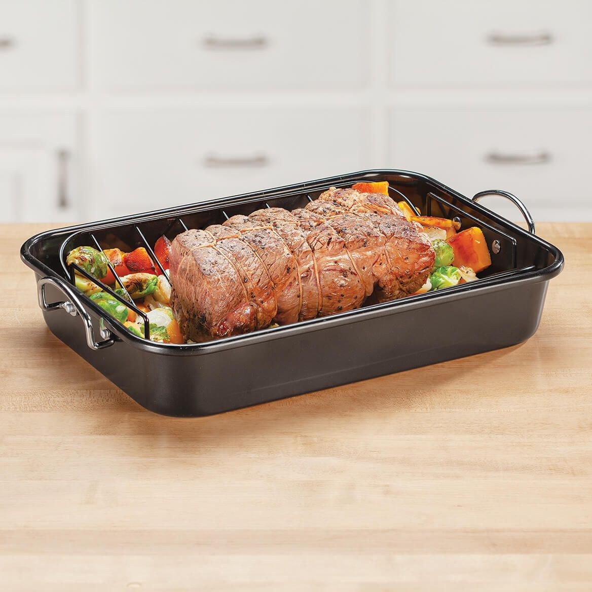 Roaster and V-Rack Set by Chef's Pride™