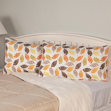 Fall Printed Microfiber Pillowcases by OakRidge™, Set of 2-377647