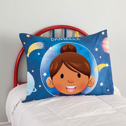 Personalized Astronaut Girl Pillowcase-377687