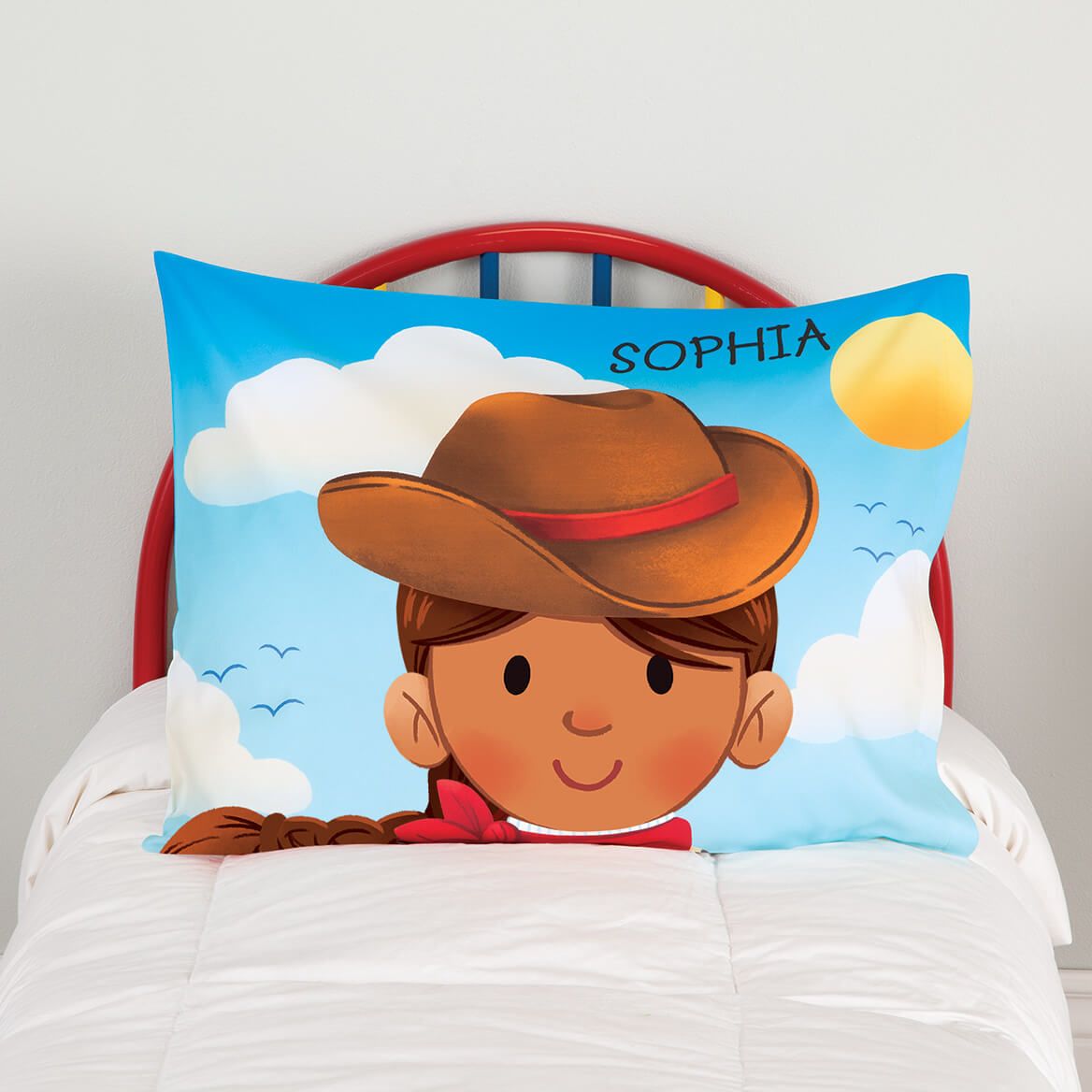 Personalized Cowgirl Pillowcase + '-' + 377690