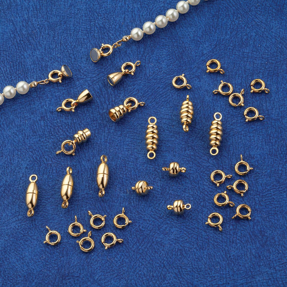Assorted Magnetic Jewelry Clasps, Set of 12 + '-' + 377868