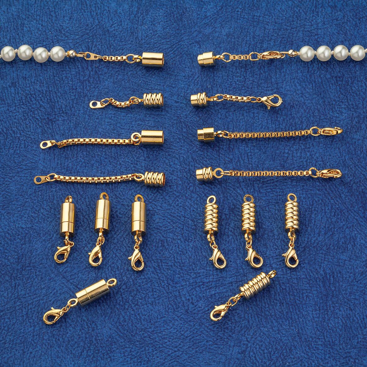 Magnetic Jewelry Clasps with Extensions, Set of 12 + '-' + 377869