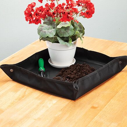 Black Plant Grow Gardening Tarp, 20" x 20"-377969