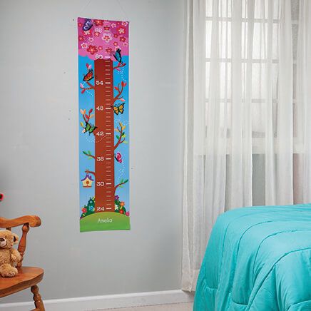Personalized Butterflies Growth Chart-377980