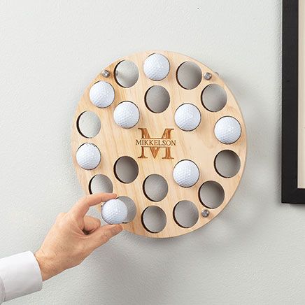 Personalized Engraved Initial Golf Ball Holder-378041