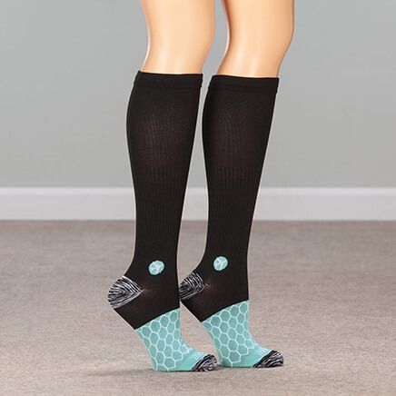 Anti-Fatigue Everyday Wear Travel Flight Socks-378048