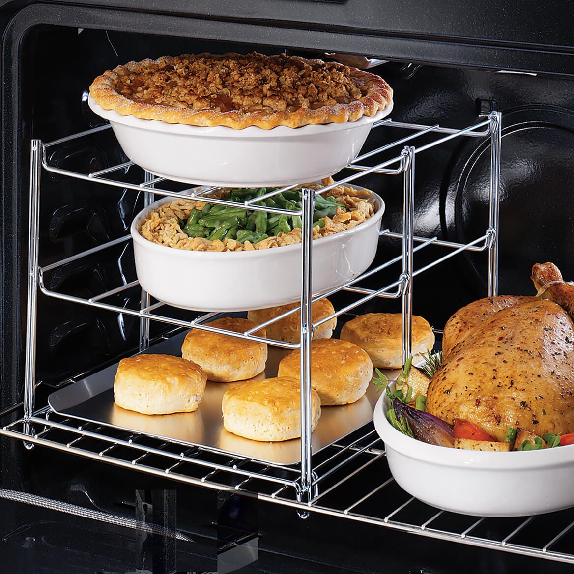 Collapsible 3-Tier Oven Rack by Chef's Pride™ + '-' + 378077