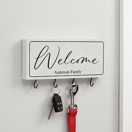 Personalized Welcome Key Holder-378167