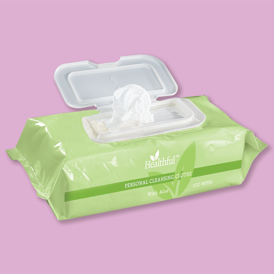 Healthful™ Personal Wipes with Aloe, Pack of 100 + '-' + 378171