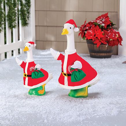 Santa Duo Goose, Baby and Outfits Bundle by Gaggleville®-378173