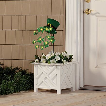 St. Patrick's Day Solar Metal Stake by Fox River™ Creations-378213