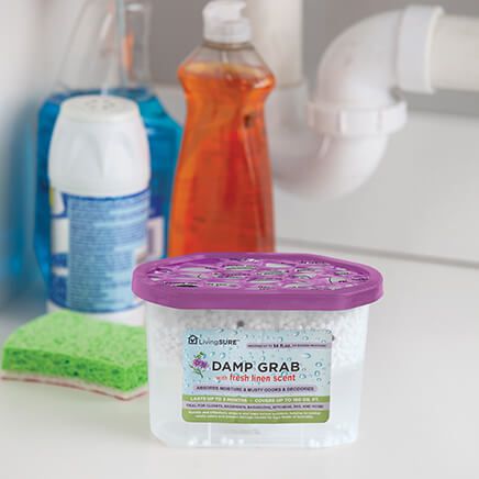 Damp Grab Fresh Linen Scent by LivingSURE™, Set of 48-378267