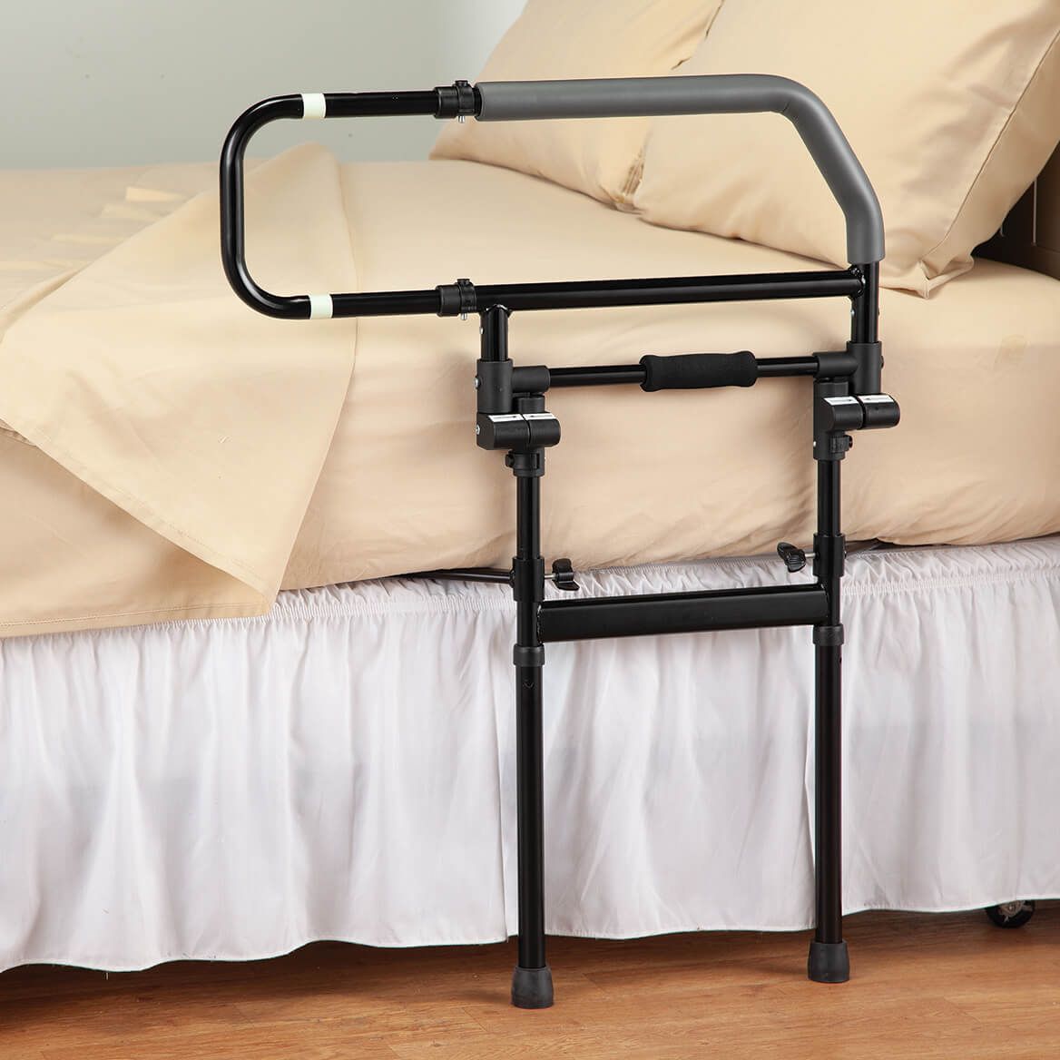 Adjustable Heavy-Duty Bed Rail by LivingSURE™ + '-' + 378350