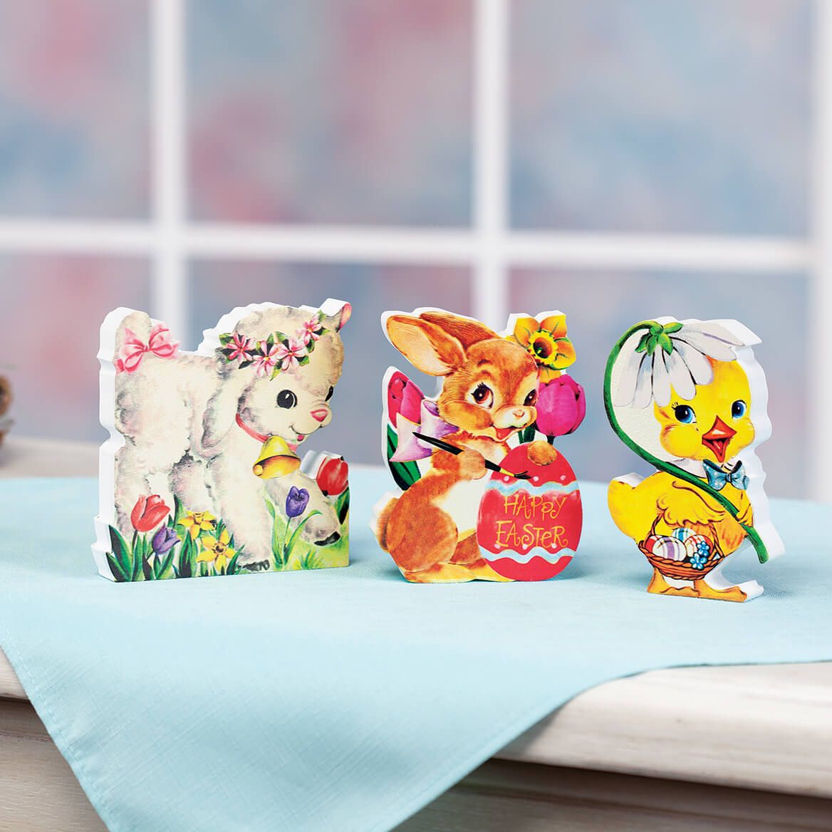 Vintage Easter Tabletop Decor by Holiday Peak™, Set of 3 + '-' + 378359