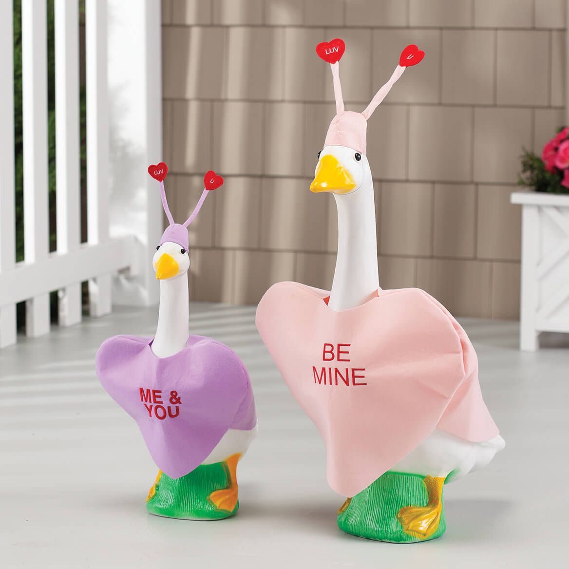 Conversation Heart Duo Goose, Baby and Outfits by Gaggleville® + '-' + 378361