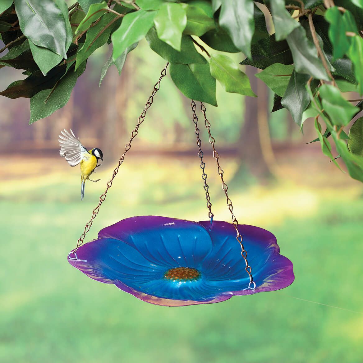 Hanging Flower Bird Bath by Fox River™ Creations + '-' + 378371