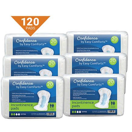 Confidence by Easy Comforts™ Incontinence Pads, Case-378514