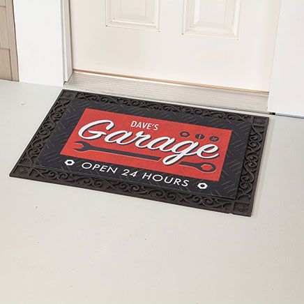 Personalized My Garage Doormat-378525