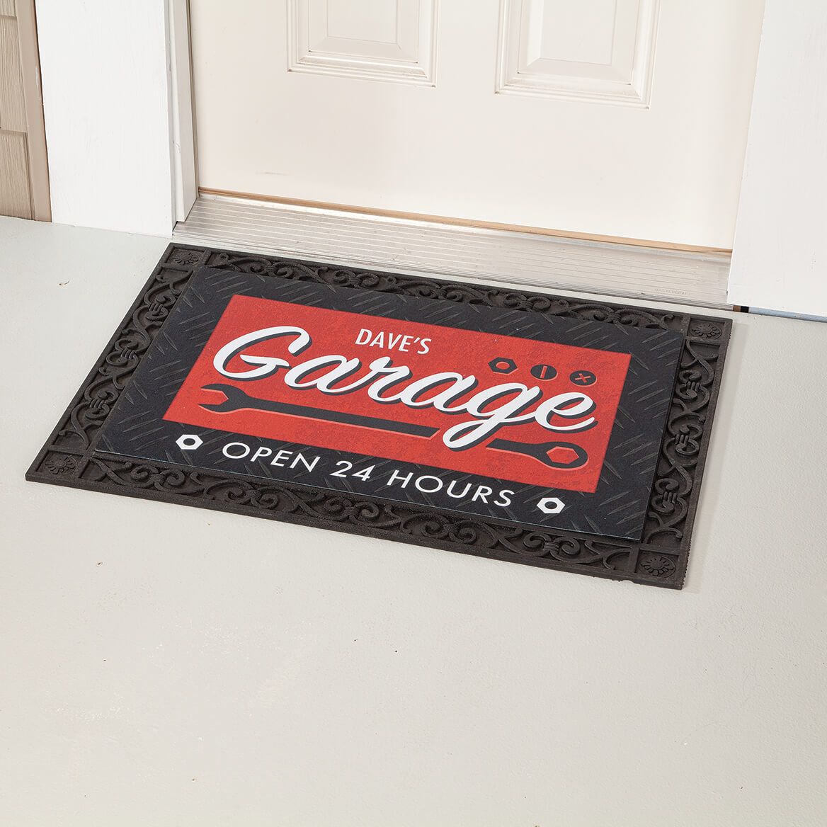 Personalized My Garage Doormat + '-' + 378525