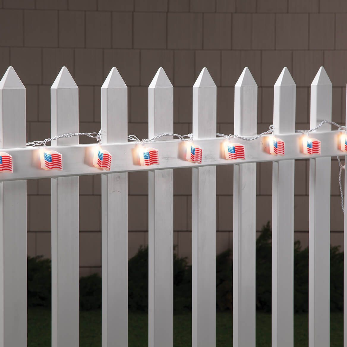 American Flag String Lights by Holiday Peak™, Set of 10 + '-' + 378579