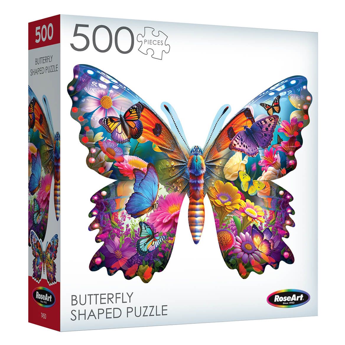 500-Piece Butterfly Shaped Puzzle + '-' + 378587