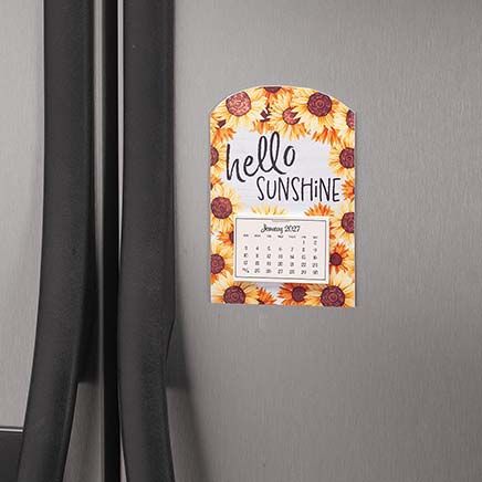 Hello Sunshine Mini Magnetic Calendar-378621