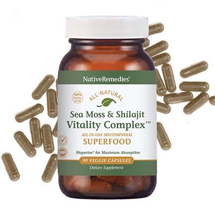 Native Remedies® Sea Moss & Shilajit Vitality Complex™-378628