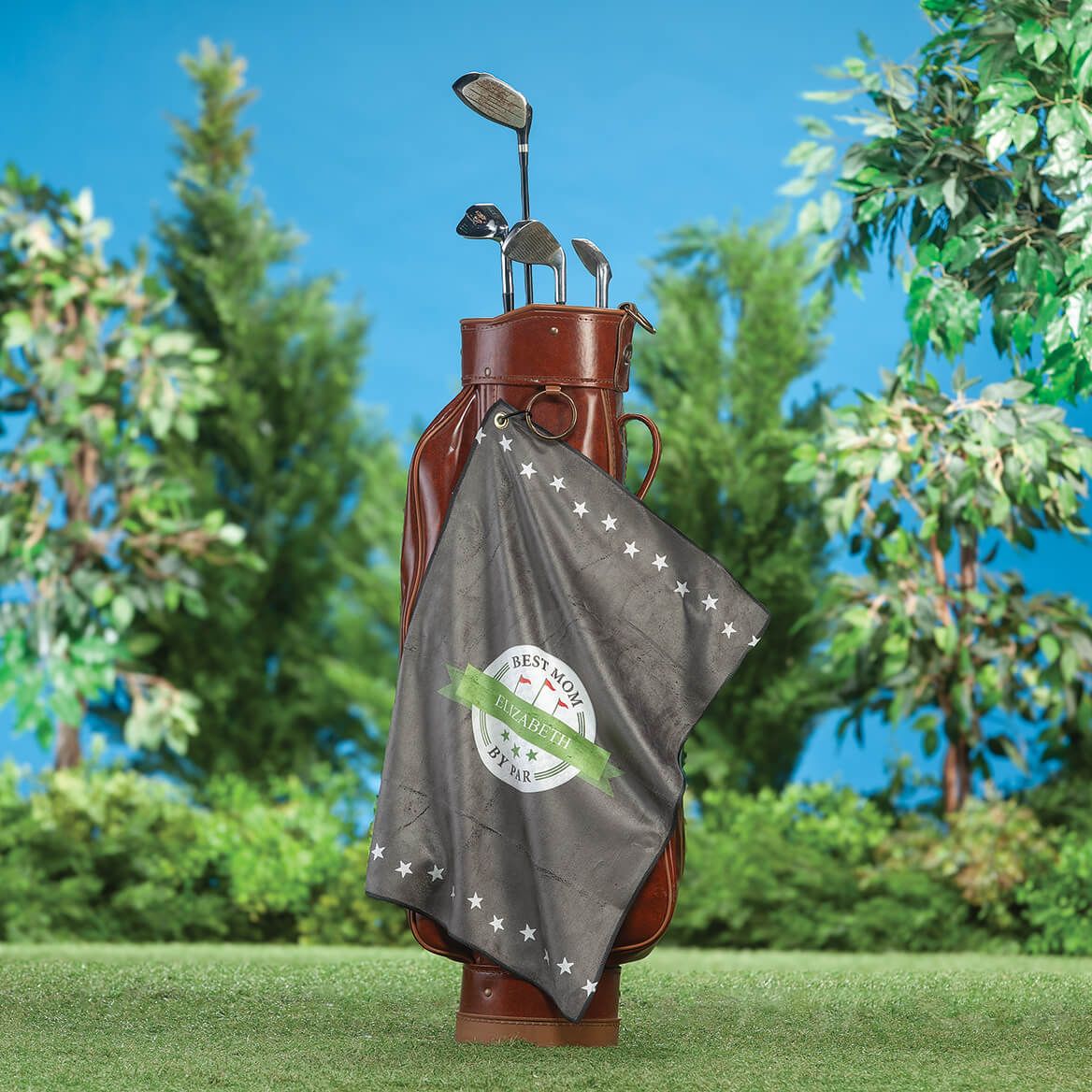 Personalized Best By Par Golf Towel + '-' + 378682