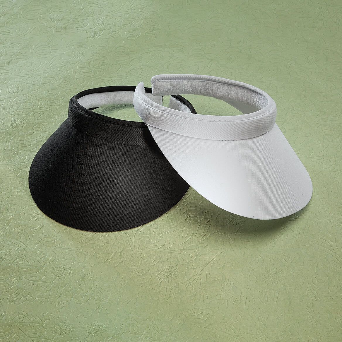 Women's Clip-On Sun Visors, Set of 2 + '-' + 378707