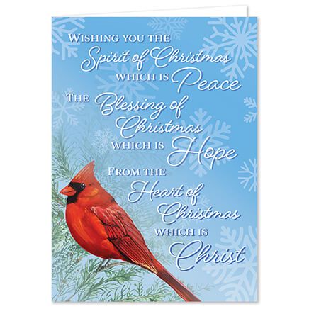 Personalized Spirit of Christmas Cards, Set of 20-378732