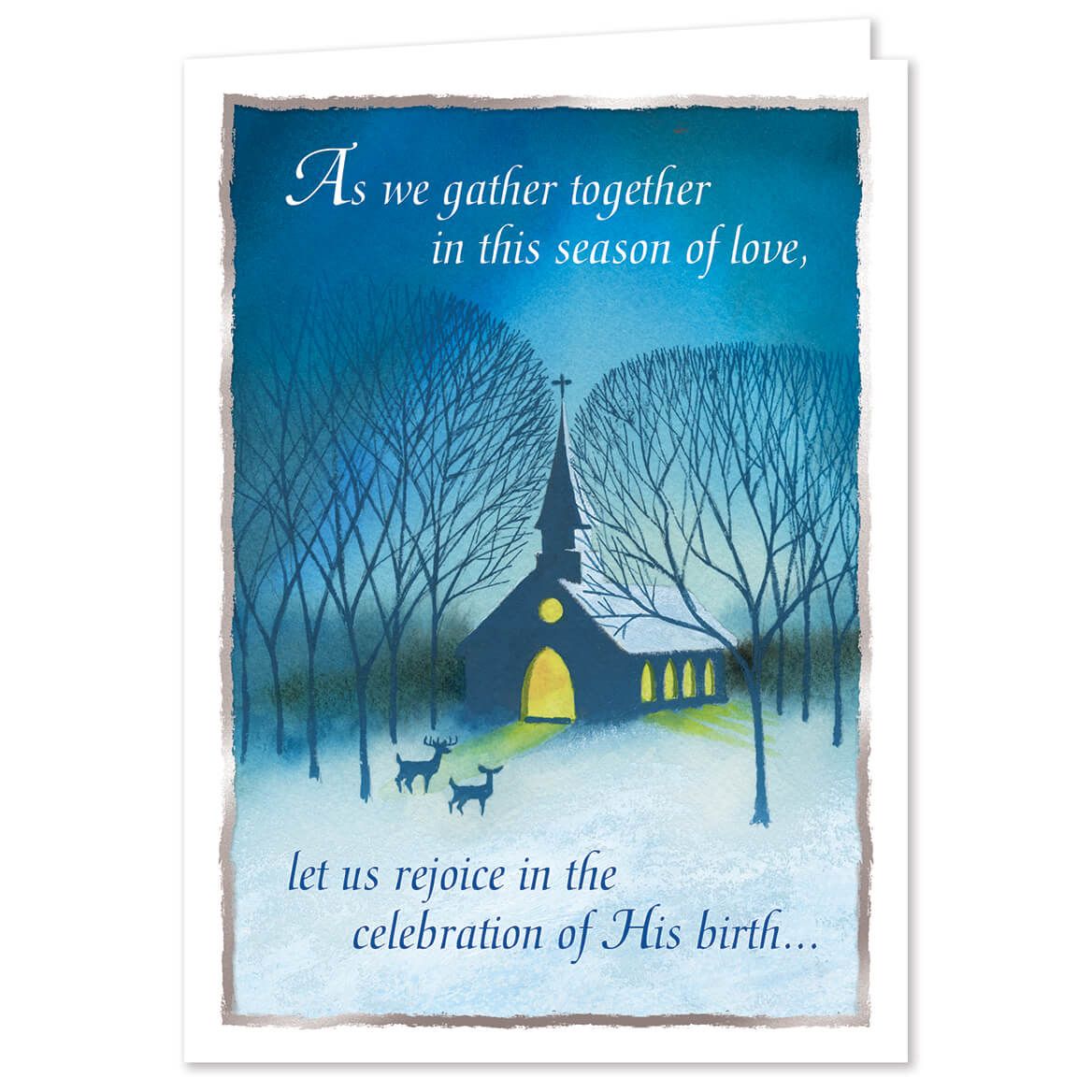 Personalized Christmas Morning Cards, Set of 20 + '-' + 378733