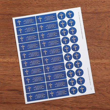 Personalized Light of Life Labels & Seals, Set of 20-378739
