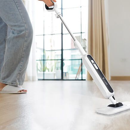 Scrubber and Sanitizing Steam Mop by LivingSURE™-378788
