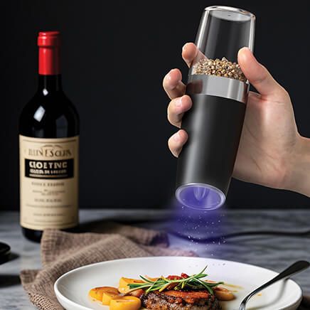 Gravity Electric Salt and Pepper Grinder Set by Chef's Pride™-378903