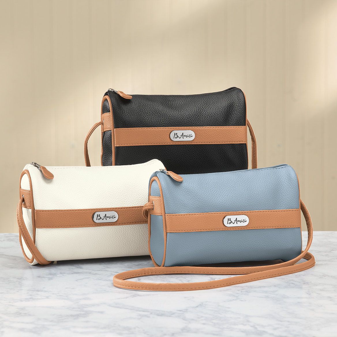 B. Amici™ Vintage Stella RFID Crossbody Bag + '-' + 378921