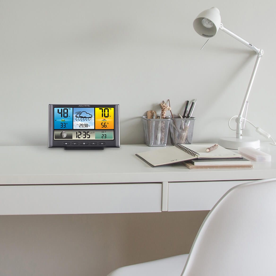 Digital Color Indoor Outdoor Weather Station + '-' + 378923