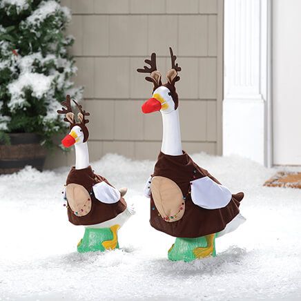 Gaggleville® Reindeer Small and Large Outfit Bundle-378977