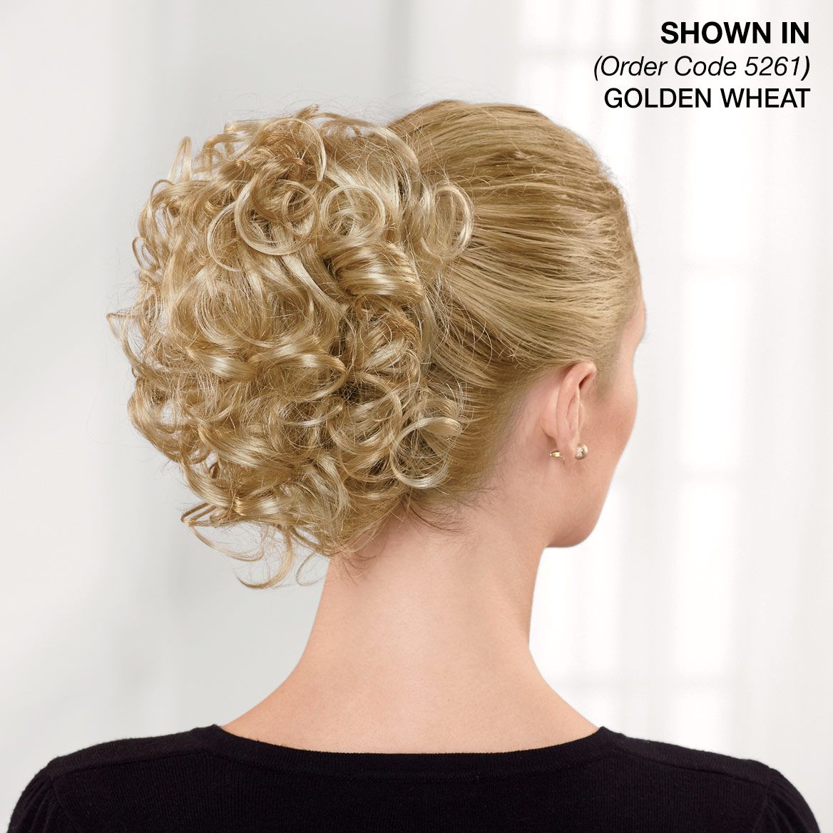Paula Young® Synthetic Curly Girl Clip-On Hair Piece + '-' + 379214