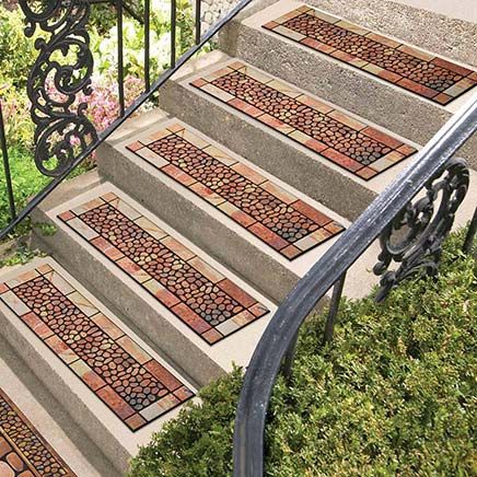 Stone & Pebbles Stair Tread-379571