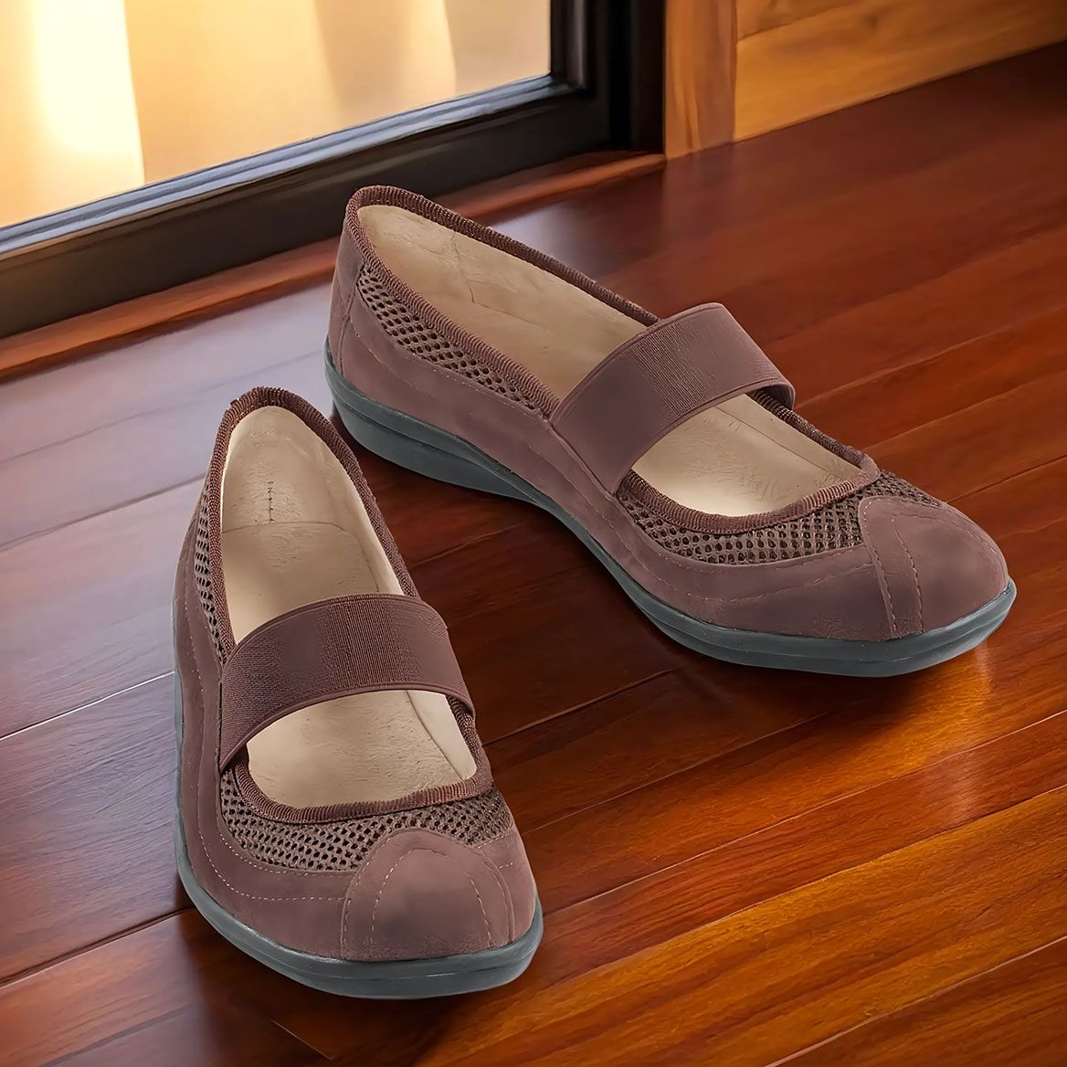 Wide Width Mary Jane Shoes + '-' + 379580