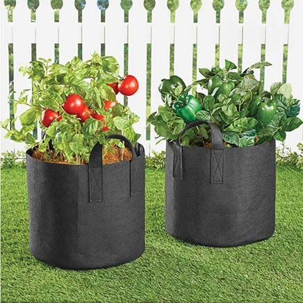 7-Gallon Grow Bags, Set of 5-379584